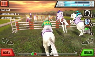 การแข่งม้า 3D - Horse Racing screenshot 1