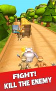 Tom and Mouce Rush Jungle Game Fast Subway Zoo Run screenshot 3
