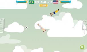 Sky Soccer Free Football Game screenshot 0