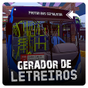 Gerador de Letreiros para Proton Bus Simulator Icon