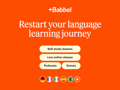 Babbel – Sprachen lernen – Englisch, Spanisch & Co screenshot 0