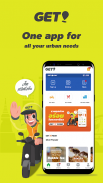 GET - On Demand Ride, Courier & Food Delivery screenshot 1