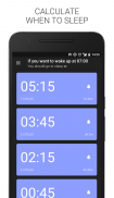 Sleep Time - Alarm Calculator screenshot 5