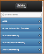 Marketing Terms & Terminology screenshot 3