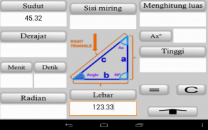 ipar trigonometri kalkulator screenshot 5