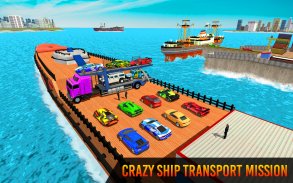Real Car Transport Truck Games screenshot 12