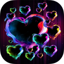 Magic Hearts Live Wallpaper Icon