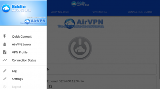 AirVPN Eddie Client GUI screenshot 19