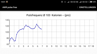 Heart rate monitor AWR pulse screenshot 0