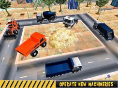 City Builder Tycoon Trucks - Construção Crane 3D screenshot 5