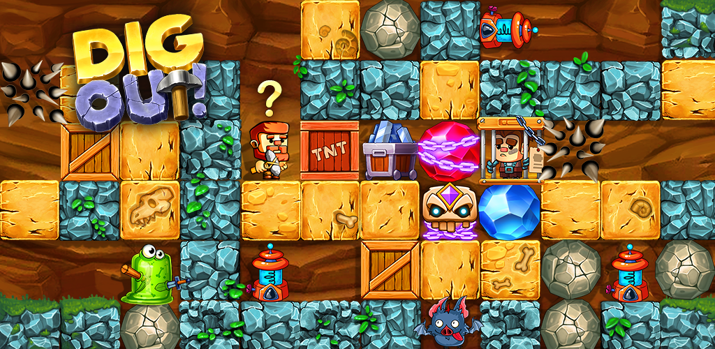 Dig Out! Gold Miner Adventure on the App Store