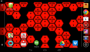 Hexagon Battery Indicator LWP screenshot 0