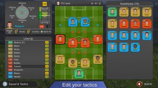 Pro League Soccer screenshot 1