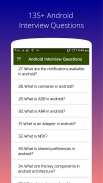 Interview Questions Android screenshot 4