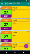 BMI    Body Mass Index screenshot 7