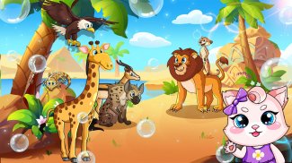 Puzzle games for kids Animals Shapes screenshot 1