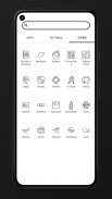 Arcticons Black - Icon Pack screenshot 2