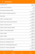 قاعدة بيانات الأفلام دون اتصال screenshot 12