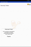 UAT Security Token screenshot 3