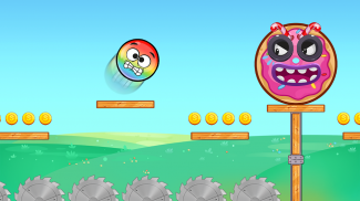 Rainbow Ball Adventure screenshot 4