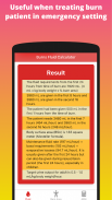 Burns Fluid Calculator screenshot 4