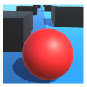 Zig Zag Ball 3D Icon