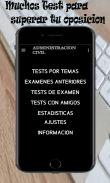 Test para la oposición a la Administración Civil screenshot 3