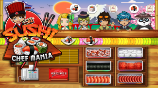 chef de sushi mania screenshot 0