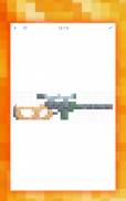 How to draw pixel weapons screenshot 1