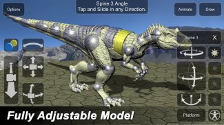 Allosaurus Mannequin screenshot 0