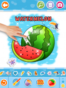 Fruits and Vegetables Coloring screenshot 5