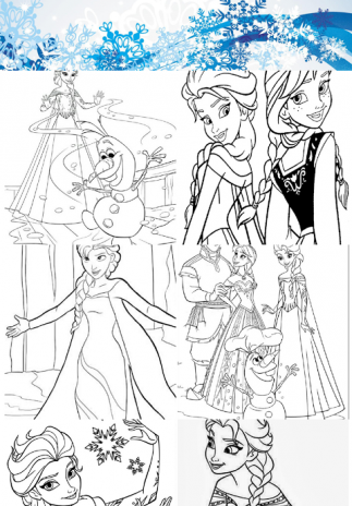 Snow Princess Coloring Page 1 0 Download Apk Android Aptoide