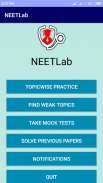NEET Practice MCQ - Revise Concepts screenshot 0