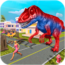 Dinosaure Jeux Ville Carnage Icon