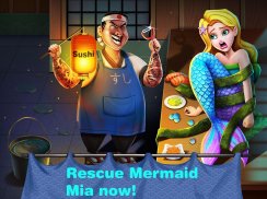 Mermaid Secrets16 – Save a Mermaid Princess Sushi screenshot 1