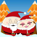 Mr. and Mrs. Santa Icon