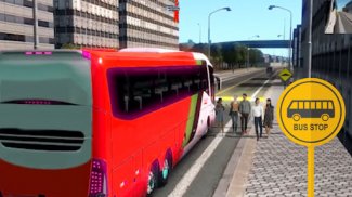City Coach Bus Drive Simulator screenshot 2