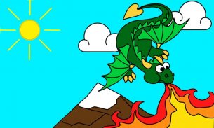 Dibujo para niños - Dragon screenshot 1