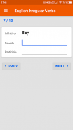 English Irregular Verbs screenshot 4