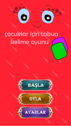 Çocuklar Tabua Kelime Oyun screenshot 5