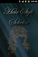 Hair Style Selector Lite screenshot 0