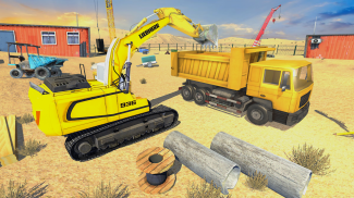 Тяжелый экскаватор City Construction Sim 2019 screenshot 6