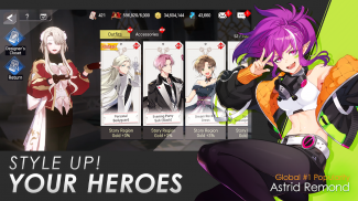Lord of Heroes: anime games screenshot 5