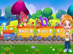 Magical Alphabets - Learn to Write ABCD with Voice screenshot 1