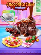 Chocolate Cake - Sweet Desserts Food Maker screenshot 3