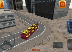 कार ट्रांसपोर्टर पार्किंग खेल screenshot 9