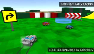 Blocky Rally Racing screenshot 1