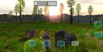 Horse racing game screenshot 1