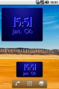 Digital Clock Widget screenshot 1