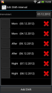 Schichtplan (Dienstplan) screenshot 4